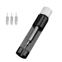 Load image into Gallery viewer, Adjustable Watch Strip Removal Metal Strap Bracelet Link Pin Repair Tool, Black, Golden