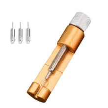 Load image into Gallery viewer, Adjustable Watch Strip Removal Metal Strap Bracelet Link Pin Repair Tool, Black, Golden