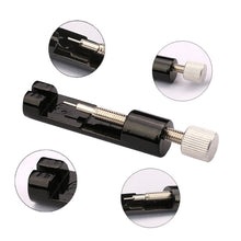 Load image into Gallery viewer, Adjustable Watch Strip Removal Metal Strap Bracelet Link Pin Repair Tool, Black, Golden