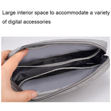 Load image into Gallery viewer, DY01 Digital Accessories Storage Bag, Spec:, Small (Maid Gray), Small (Beauty Pink), Small (Mysterious Black), Small (Sky Blue), Small (Navy Blue), Small (Dark Gray), Large (Maid Gray), Large (Beauty Pink), Large (Mysterious Black), Large (Navy Blue)  ...