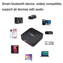 Load image into Gallery viewer, AFK-A10 NFC Bluetooth Receiver Transmitter AUX Car Speaker Receiver
