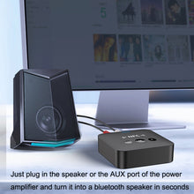 Load image into Gallery viewer, AFK-A10 NFC Bluetooth Receiver Transmitter AUX Car Speaker Receiver