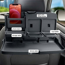 Load image into Gallery viewer, UCHURNG Car Computer Table Folding Chair Back Dining Table, UCHURNG