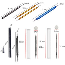 Load image into Gallery viewer, Single -headed Watch Repair Tool Ear Batch Replacement Watch Strap Tool, 10 Pair Silver, 10 Pair Golden, 5 PCS Screw Gold, 5 PCS With Scale Blue, With Scale Golden, 5 PCS With Scale  Black, 2 PCS With Hood, With Packaging  A, With Packaging B          ...