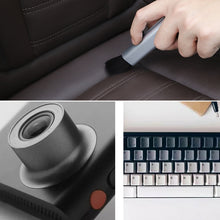 Load image into Gallery viewer, 10 PCS Car Air Conditioner Air Outlet Telescopic Cleaning Brush, 10PCS+Black, 10PCS+Silver