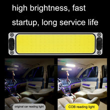 Load image into Gallery viewer, 2PCS Car Cab LED Reading Light COB Truck Interior Light Dome Lamp, Car LED Reading Light