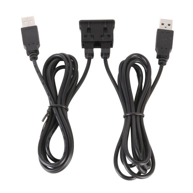Car Universal Modification Type-C+USB Interface Charging Use Seat, Type-C+USB