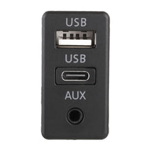 Load image into Gallery viewer, Car Universal Modification USB +Type-C+AUX Interface Charging Seat, USB+Type-C+AUX