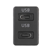 Load image into Gallery viewer, Car Universal Modification Dual Type-C Interface, Type-C+Type-C