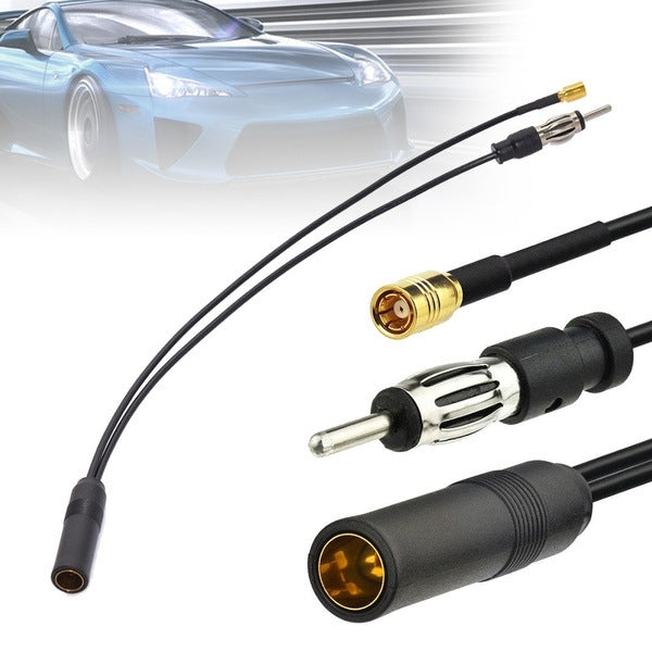 30cm Car Universal DAB+FM Antenna Adapter Cable, DAB+FM Antenna Adapter Cable