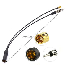Load image into Gallery viewer, 30cm Car Universal DAB+FM Antenna Adapter Cable, DAB+FM Antenna Adapter Cable