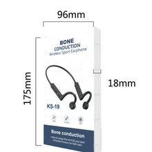 Load image into Gallery viewer, KS-19 Bluetooth Headset Sound Conducting Hanging Neck Business Headphones, KS-19 Black
