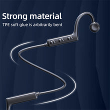Load image into Gallery viewer, KS-19 Bluetooth Headset Sound Conducting Hanging Neck Business Headphones, KS-19 Black