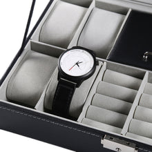 Load image into Gallery viewer, 8-Bit Watch Display Storage Box Necklace Ring Jewelry Box With Mirror, 8-Bit Watch Display Box