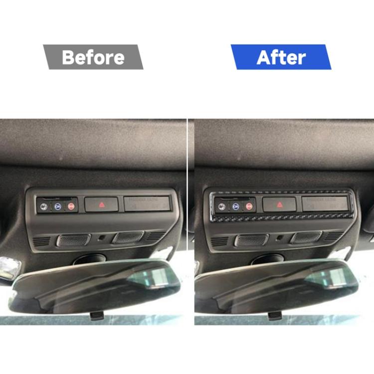 For Chevrolet Corvette C8 Warning Light Switch Frame Sticker
