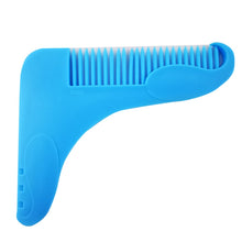 Load image into Gallery viewer, 5PCS Beard -Shaped Template Comb Beard Shaped Comb Color Random Delivery, Style:, L Shape, Z Shape