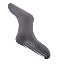 Load image into Gallery viewer, 5PCS Beard -Shaped Template Comb Beard Shaped Comb Color Random Delivery, Style:, L Shape, Z Shape