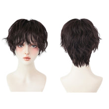Load image into Gallery viewer, Women Tinfoil Permed Natural Fluffy Full Head Cover Wig