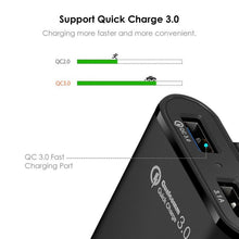 Load image into Gallery viewer, 2PCS QC3.0 Four Ports Fast 5V 8A Car Charger Back Seat Charger, 2PCS+Black, 2PCS+White