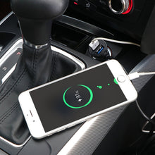 Load image into Gallery viewer, 2PCS QC3.0 Four Ports Fast 5V 8A Car Charger Back Seat Charger, 2PCS+Black, 2PCS+White