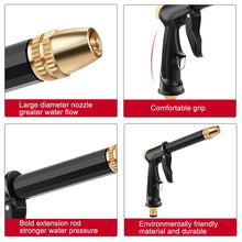 Load image into Gallery viewer, High Pressure Car Wash Hose Telescopic Watering Sprinkler, Style:, H2+3 Connector+5m Tube, H2+3 Connector+10m Tube, H2+3 Connector+10m Tube+Foam Pot, H2+3 Connector+15m Tube, H2+3 Connector+15m Tube+Foam Pot, H2+3 Connector+20m Tube                    ...