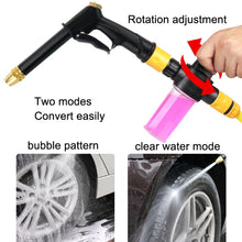 Load image into Gallery viewer, High Pressure Car Wash Hose Telescopic Watering Sprinkler, Style:, H2+3 Connector+5m Tube, H2+3 Connector+10m Tube, H2+3 Connector+10m Tube+Foam Pot, H2+3 Connector+15m Tube, H2+3 Connector+15m Tube+Foam Pot, H2+3 Connector+20m Tube                    ...