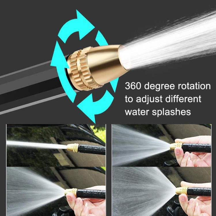 High Pressure Car Wash Hose Telescopic Watering Sprinkler, Style:, H2+3 Connector+5m Tube, H2+3 Connector+10m Tube, H2+3 Connector+10m Tube+Foam Pot, H2+3 Connector+15m Tube, H2+3 Connector+15m Tube+Foam Pot, H2+3 Connector+20m Tube                    ...