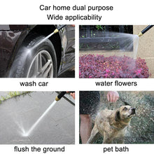 Load image into Gallery viewer, High Pressure Car Wash Hose Telescopic Watering Sprinkler, Style:, H2+3 Connector+5m Tube, H2+3 Connector+10m Tube, H2+3 Connector+10m Tube+Foam Pot, H2+3 Connector+15m Tube, H2+3 Connector+15m Tube+Foam Pot, H2+3 Connector+20m Tube                    ...
