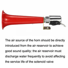 Load image into Gallery viewer, 180DB Car Super Loud Air Horn Bird Call Single Pipe Air Whistle Horn, Super Loud Air Horn