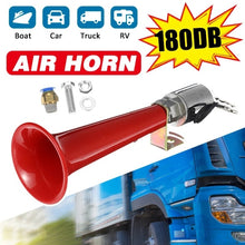 Load image into Gallery viewer, 180DB Car Super Loud Air Horn Bird Call Single Pipe Air Whistle Horn, Super Loud Air Horn