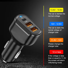Load image into Gallery viewer, PD+2.4A Dual USB Car Charger, Style: 3 Ports (Black), 2 Ports (Black), 2 Ports (White), 3 Ports (Black), 3 Ports (White)