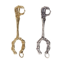 Load image into Gallery viewer, Skull Hand Game Cigarette Clip Electroplating Ring, Gold Plating, Silver Plating
