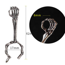 Load image into Gallery viewer, Skull Hand Game Cigarette Clip Electroplating Ring, Gold Plating, Silver Plating