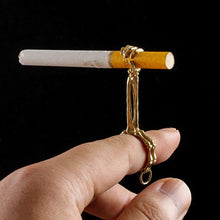 Load image into Gallery viewer, Skull Hand Game Cigarette Clip Electroplating Ring, Gold Plating, Silver Plating
