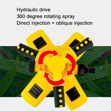 Load image into Gallery viewer, 360 Degrees Rotating Watering Device, Style:, Sprinkler, With Pacifier Connector, With 4-point Connector, With 6-point Connector, With 1 inch Connector, With 2 PCS 4-point Connector and Pacifier, With 2 PCS 6-point Connector and Pacifier               ...
