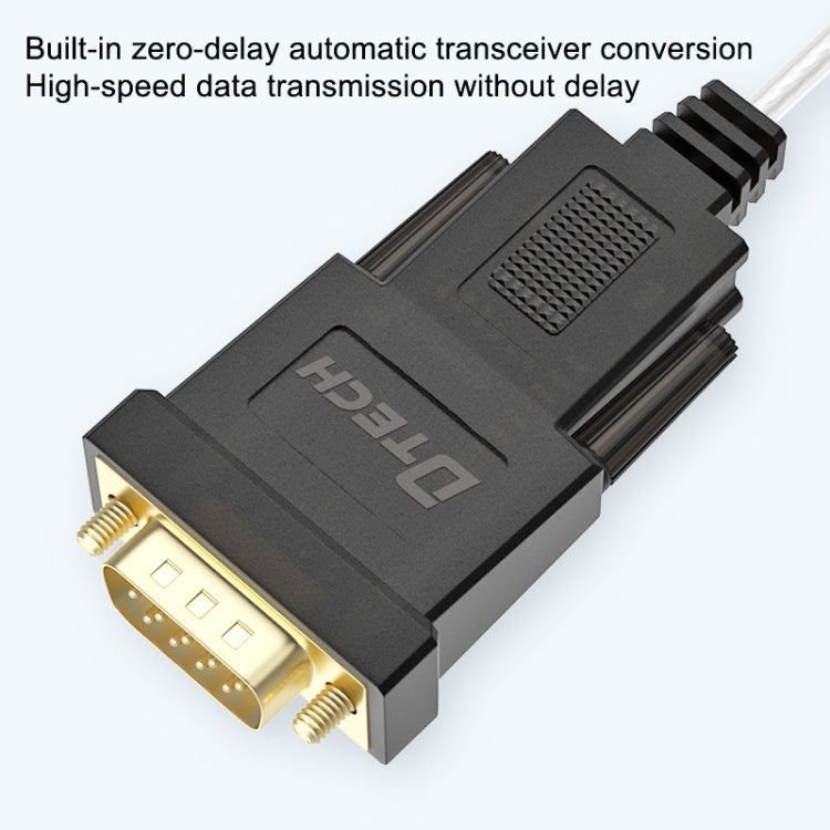 DTECH DT-5002A 1.8m USB To RS232 Serial Line DB9 Needle COM Port, 1.8m