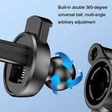 Load image into Gallery viewer, 2PCS JQ006 Snap Universal Rotating Car Air Outlet Phone Holder, Dark Black, Light Green, Cherry Pink