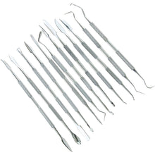 Load image into Gallery viewer, 12 In 1 Stainless Steel Wax Carving Knife Dental Tool Set Clay Modeling Tool, 12 In 1 Knife