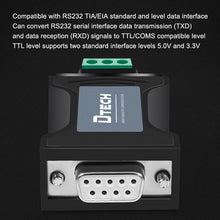 Load image into Gallery viewer, DTECH DT-9005 Without Power Supply RS232 To TTL Serial Port Module, 3.3V Module, 5V Module