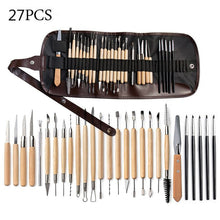 Load image into Gallery viewer, Pottery Tool Set Pottery Clay Stone Carving Knife DIY Clay Combination Tool, 22 In 1, 24 In 1, 27 In 1, 32 In 1