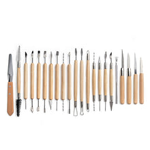 Load image into Gallery viewer, Pottery Tool Set Pottery Clay Stone Carving Knife DIY Clay Combination Tool, 22 In 1, 24 In 1, 27 In 1, 32 In 1