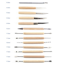 Load image into Gallery viewer, Pottery Tool Set Pottery Clay Stone Carving Knife DIY Clay Combination Tool, 22 In 1, 24 In 1, 27 In 1, 32 In 1