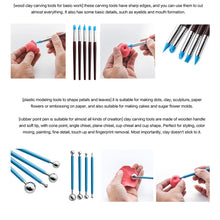 Load image into Gallery viewer, Pottery Tool Set Pottery Clay Stone Carving Knife DIY Clay Combination Tool, 22 In 1, 24 In 1, 27 In 1, 32 In 1