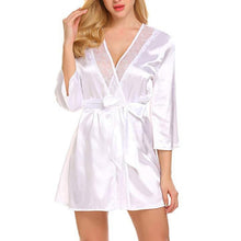 Load image into Gallery viewer, Sexy Lace Nightgown Erotic Lingerie Set, S, M, L, XL, XXL