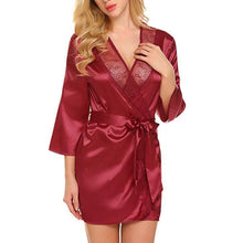 Load image into Gallery viewer, Sexy Lace Nightgown Erotic Lingerie Set, S, M, L, XL, XXL