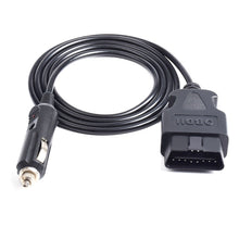 Load image into Gallery viewer, Cigarette Lighter To OBD Male Head To Take Electric Car Charging Cable, Charging Cable