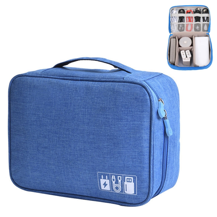 Multifunctional Cationic Digital U Disk Data Cable Storage Bag, a15 Navy, a15 Blue, a15 Purple, a15 Black, a15 Grey, a15 Wine Red