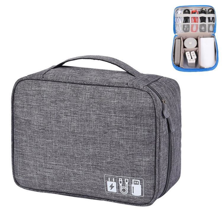 Multifunctional Cationic Digital U Disk Data Cable Storage Bag, a15 Purple, a15 Grey, a15 Wine Red, a15 Navy, a15 Blue