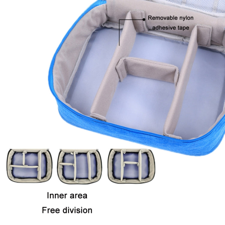 Multifunctional Cationic Digital U Disk Data Cable Storage Bag, a15 Navy, a15 Blue, a15 Purple, a15 Black, a15 Grey, a15 Wine Red