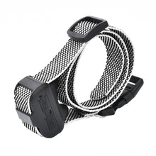 Load image into Gallery viewer, Pet Collar Trainer Rechargeable Automatic Bark Stop, Automatic Bark Stop Black, Automatic Bark Stop Black White Spots